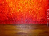 Santa Canvas Paintings - Santa Barbara Firestorm